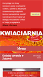 Mobile Screenshot of kwiaciarnia-zaremba.pl